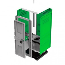 Туалетная кабина ToypeK зелёная разобранная