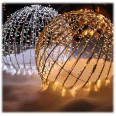 Светящийся шар каркасный